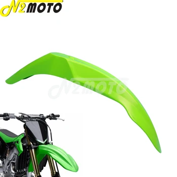 Зеленое Крыло Супермото Переднее Брызговик для Мотокросса Грязезащитный Чехол для Kawasaki DRZ KX YZ WR Enduro EXC XCF XC Pit Dirt Bike Off Road - Изображение 1  