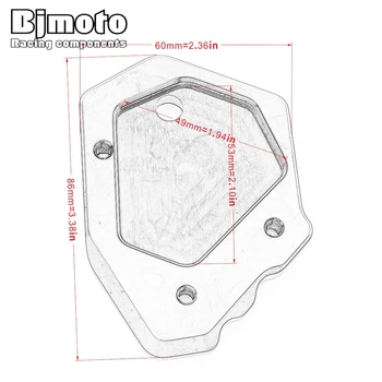 BJMOTO для Benelli BJ500 BJ300GS Leoncino 500, подставка для ног, боковая подставка, удлинитель, опорная пластина - Изображение 2  