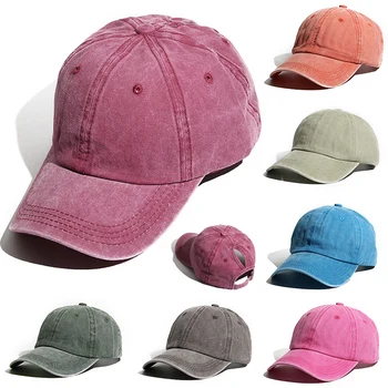 Новые винтажные бейсболки, спортивные повседневные кепки, Солнцезащитные шляпы Унисекс, кепки с длинными полями, INS Корейская версия, солнцезащитные Повседневные ретро - Изображение 2  