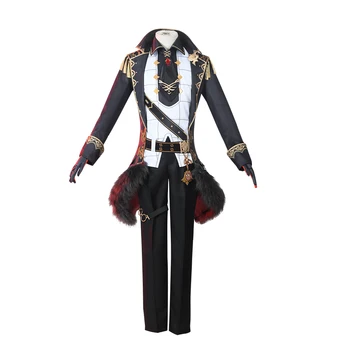 Косплей костюм Genshin Impact Diluc Благородный наряд Diluc Ragnvindr Косплей Игровая форма Костюмы для вечеринки в честь Хэллоуина для мужчин - Изображение 1  