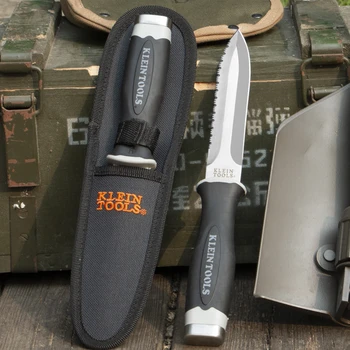 Нож для сафари с фиксацией из нержавеющей стали, сафари для дайвинга, нож для выживания в походе, охотничий универсальный нож для мужчин в подарок - Изображение 1  