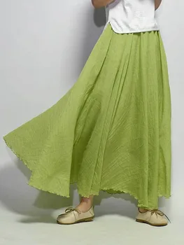 Европейские юбки для взрослых с высокой талией, традиционный джаз, однотонные танцевальные классические юбки для бальных танцев, Элегантные латиноамериканские женщины - Изображение 1  