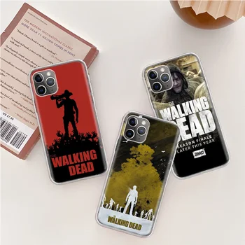 Ужасный Чехол Для телефона The Walking Dead Для Iphone 14 13 15 Pro Max Apple 11 12 Mini SE 2020 X XS XR 8 7 Plus 6 6S 5 5S Прозрачная Крышка - Изображение 2  