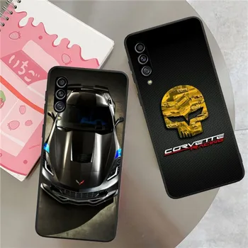 Классный Чехол для Мобильного Телефона C-Corvette Mobile для Samsung Galaxy S23 S22 S21 S10 S9 S8 Plus Ультра Черный Мягкий Чехол Для телефона Funda - Изображение 1  