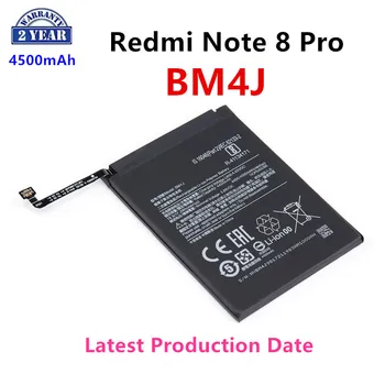 100% Оригинальный аккумулятор BM4J емкостью 4500 мАч для Xiaomi Redmi Note 8 Pro Note8 Pro, высококачественные сменные батарейки для телефона - Изображение 1  