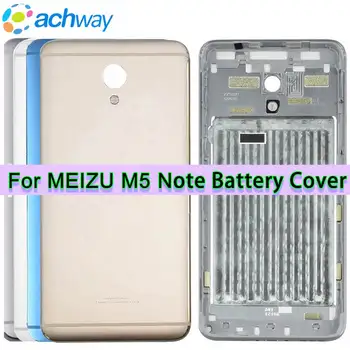 Для Meizu M5 Note Задняя крышка Батарейного отсека Корпус Задней двери Корпус Шасси 5,5 
