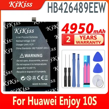 KiKiss HB426489EEW Аккумулятор Емкостью 4950 мАч Для Huawei Honor V20 Для Honor Play 4T Pro Enjoy 10S Сменные Батарейки - Изображение 1  