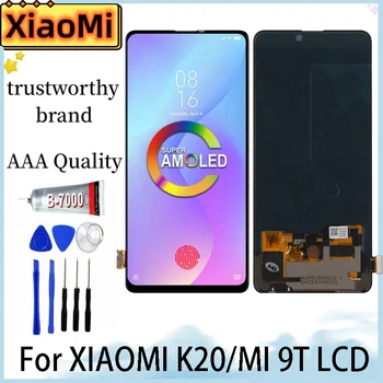 100% Протестировано Для Xiaomi Display Mi 9T Pro Mi 9T LCD Сенсорный Экран Дигитайзер В Сборе Для Экрана Redmi K20 K20 pro Запасная Часть - Изображение 1  