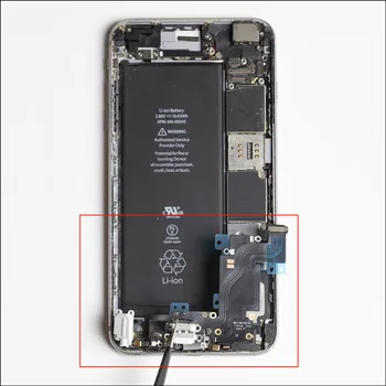 Alideao-гибкий кабель для зарядки iPhone 5C, разъем для зарядки снизу, порт для зарядки док-станции, ремонтный кабель для зарядки, 1 шт. - Изображение 2  