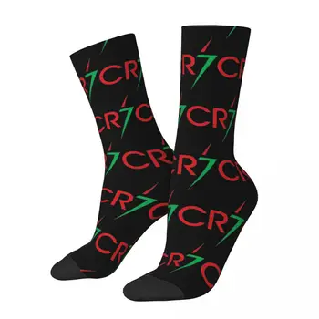 Зимние Теплые красочные носки унисекс CR7 Power Active, впитывающие пот носки со средней трубкой - Изображение 1  