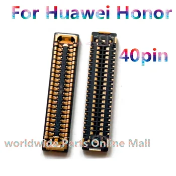 10-100шт Штекер ЖК-дисплея FPC Разъем Для Huawei Honor V40 X30I Mate40 Mate 40 Lite RS Maimang 9 Y8P 2020 Плата 40Pin - Изображение 1  
