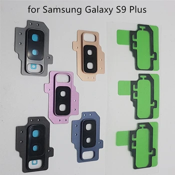 для Samsung Galaxy S9/S9 Plus G960f G965f Задняя Камера Стеклянная Крышка Объектива с Рамкой Держатель Замена Ремонт Запасные Части - Изображение 2  