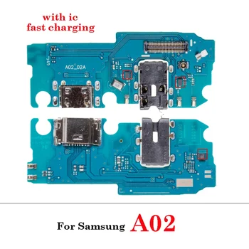 Для Samsung A02 A02S A03 core A12 Nacho A13 A22 A32 A33 A53 4G 5G USB Зарядное Устройство Порт Разъем Док-станции Плата Для зарядки Гибкий Кабель - Изображение 2  