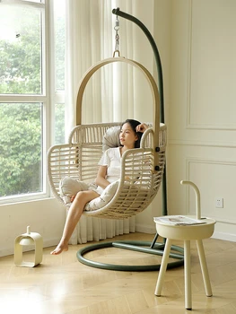 Виноградный стул, подвесной стул для дома, для улицы, стулья-качели, кресла-качалки для балкона, ленивые кресла-качалки - Изображение 1  