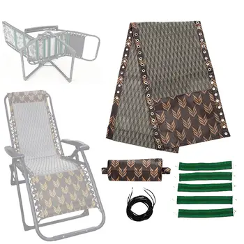 Стропы для патио, Деталь для ремонта, Ткань для замены кресла для отдыха на открытом воздухе, Складной стул для отдыха на открытом воздухе - Изображение 2  