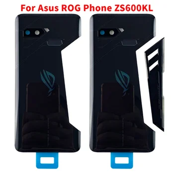 Оригинальная Задняя Стеклянная Крышка Для Asus ROG Phone ZS600KL Крышка Батарейного Отсека Задняя Крышка Корпуса С объективом Камеры - Изображение 1  