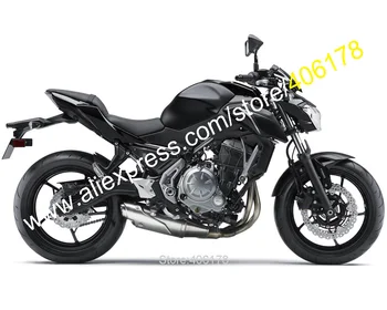 Z650 2017 2018 2019 Для Kawasaki Z 650 17 18 19 Черный обтекатель обвеса мотоцикла (литье под давлением) - Изображение 1  