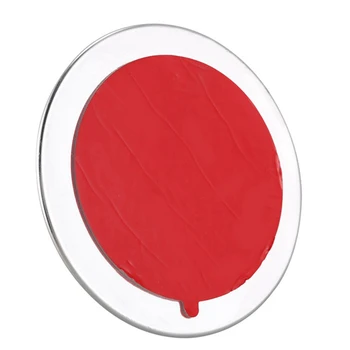 3 серебристых круглых зеркала заднего вида диаметром 3,7 дюйма для слепых зон для автомобиля - Изображение 2  