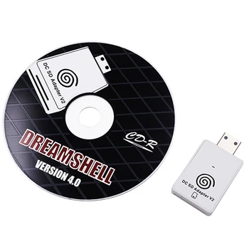 Dc Sd Tf Card Adapter Reader V2 Voor для Sega Dreamcast En Cd Встретил загрузчик Dreamshell - Изображение 1  