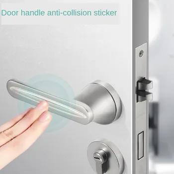 Прозрачные Самоклеящиеся Буферные Накладки Силиконовая Дверная Пробка Бамперы Шкафа Защита Стен Мебель Холодильник Противоаварийная Накладка - Изображение 1  