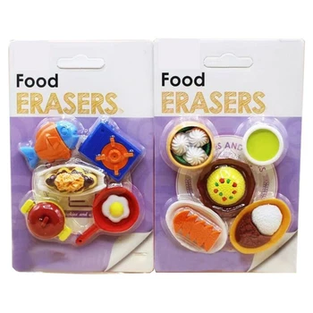 Канцелярский ластик для японских суши для личной коллекции, Школьные принадлежности для детей, Подарочный Ластик, детская игрушка, 2 коробки за лот - Изображение 1  